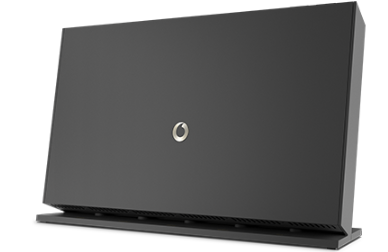 Vodafone Wi-Fi Hub in bedroom wardrobe